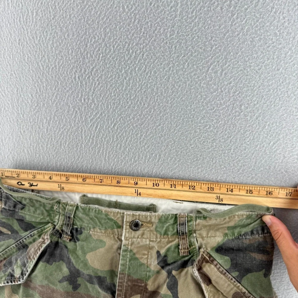 Polo Ralph Lauren Pants Mens 32x30 (Fits 32x26) Military Camo Cargo Slim Fit